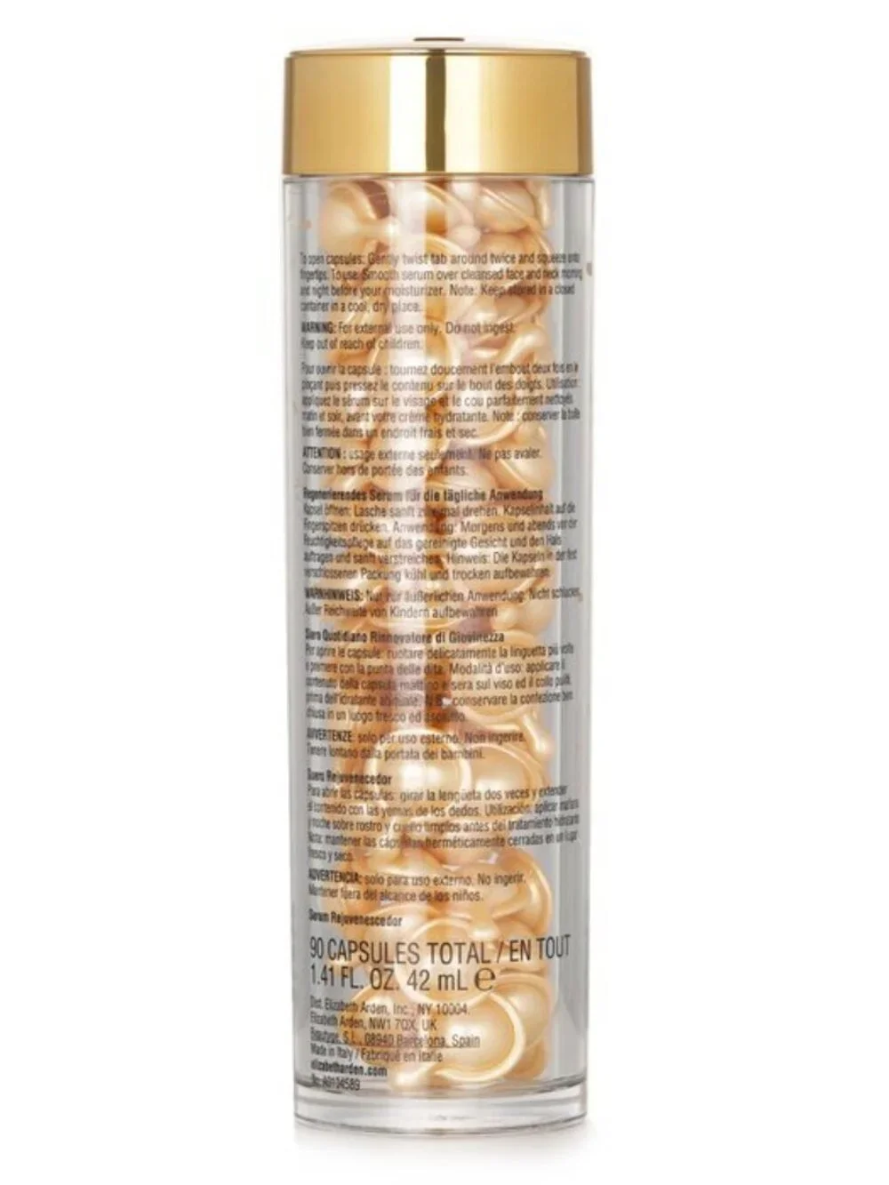 ElizabethArden Ceramide Capsules Daily Youth Restoring Serum - ADVANCED 90caps 1 - Picture 3 of 10